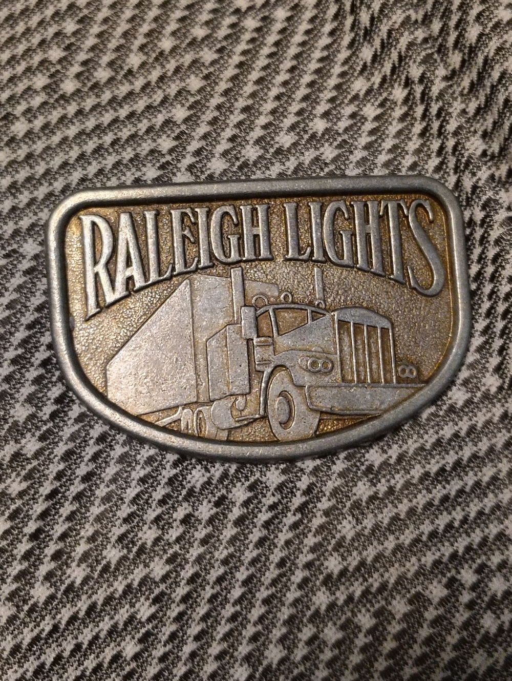 Vintage Raleigh Lights Belt Buckle